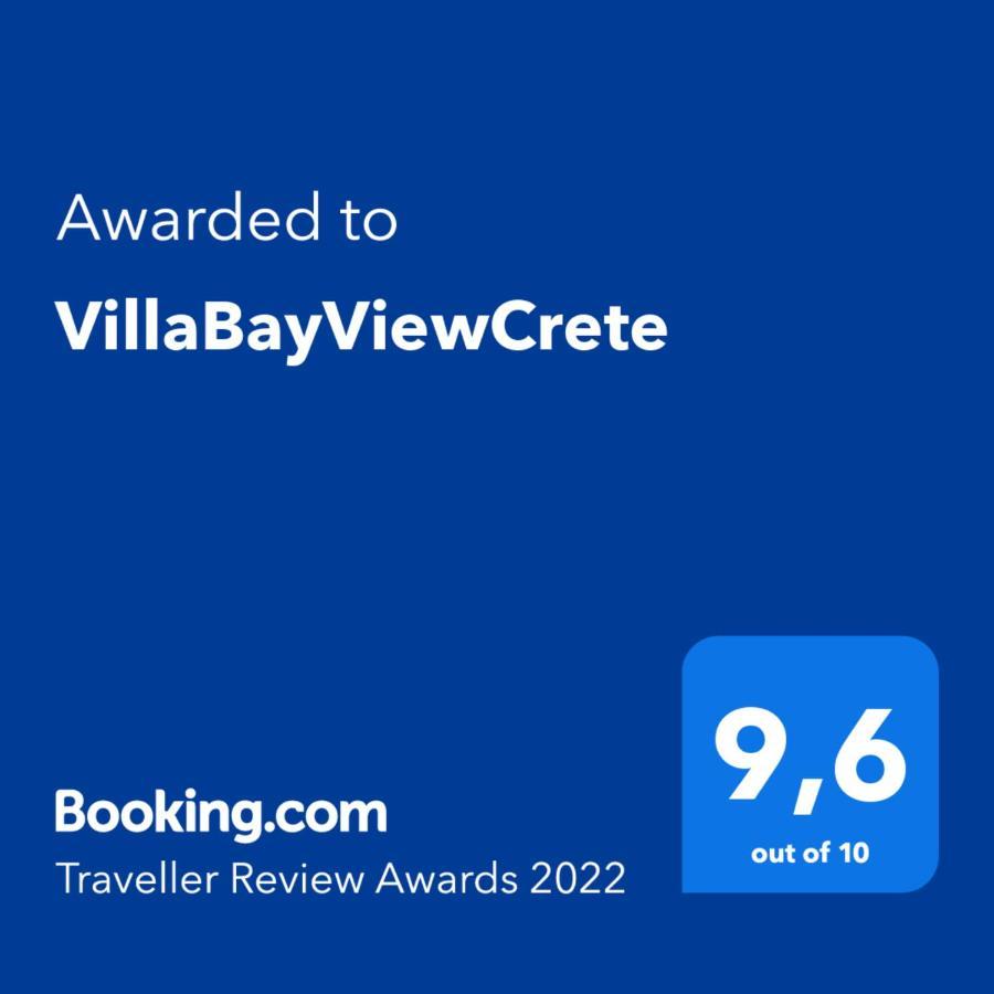 Villabayviewcrete Hersonissos  Bagian luar foto